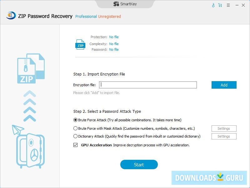 ZIP Password Recovery Standard
