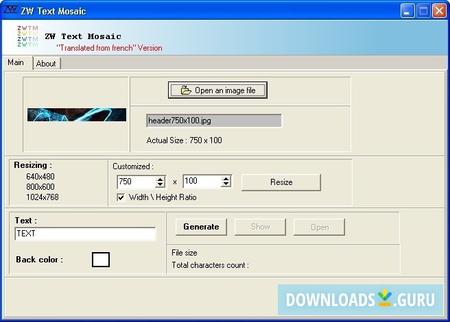 Loading an Image File