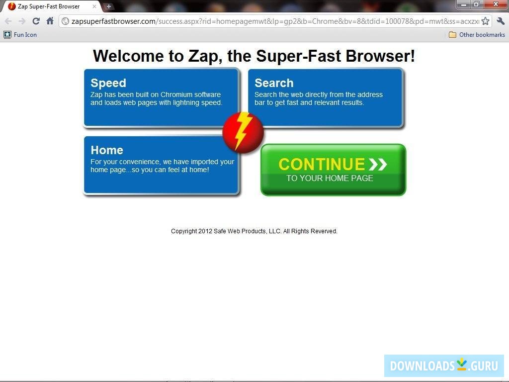 Zap Super-Fast Browser