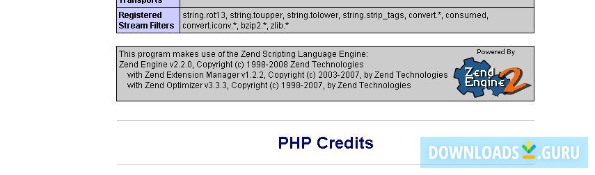 Successful installation and version information