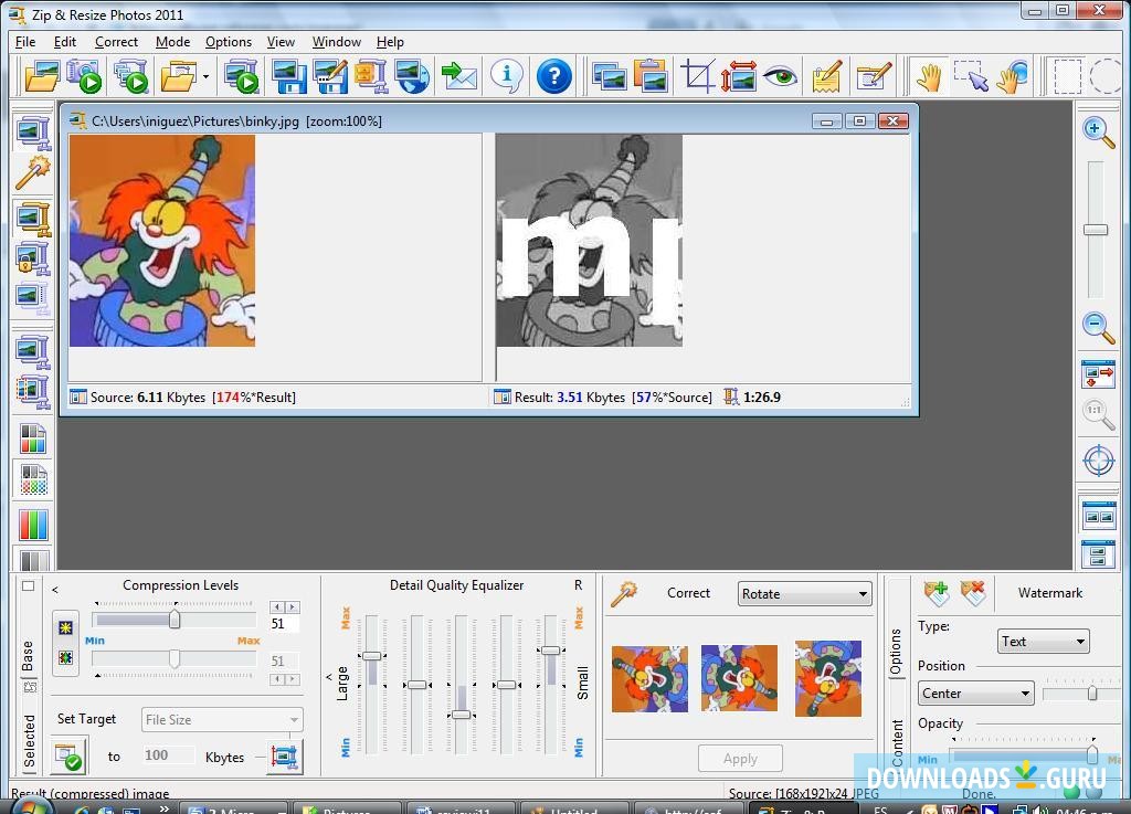 Zip & Resize Photos