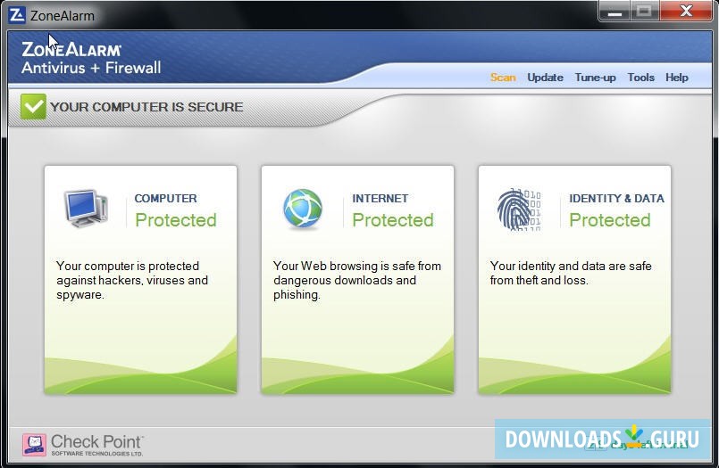 zonealarm antivirus windows 10