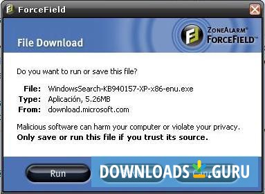 Force Field Blockng a Download