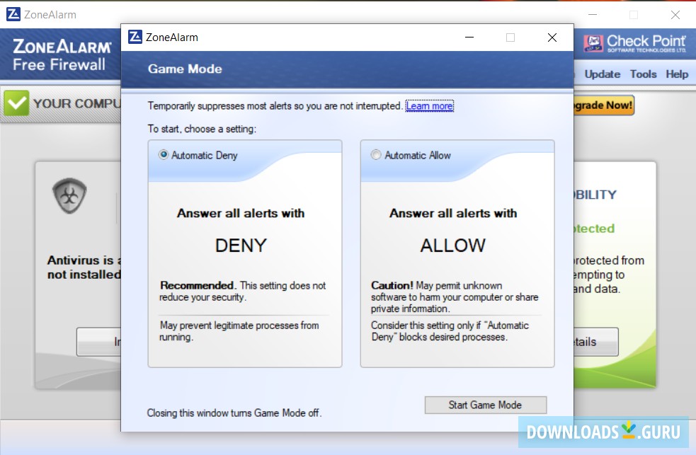 download zonealarm windows 11