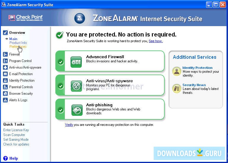 zonealarm security free firewall 2019