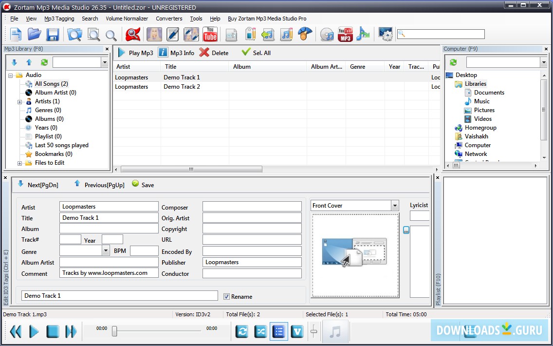 Zortam Mp3 Media Studio Pro 30.80 for mac download