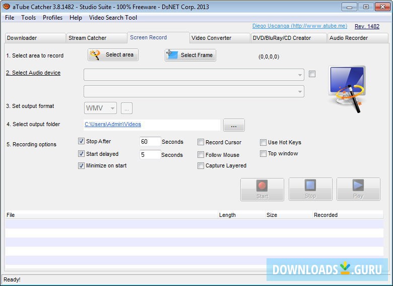 free download atube catcher for windows 8