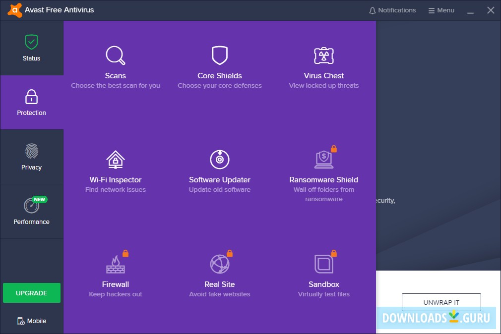 how to set avast to auto scan