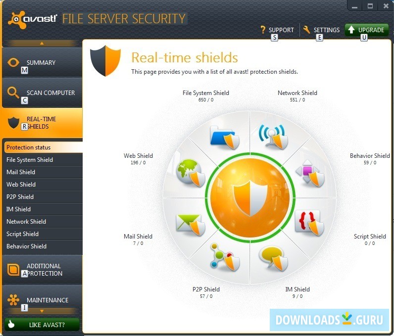 what is avast antivirus service process in windows 10