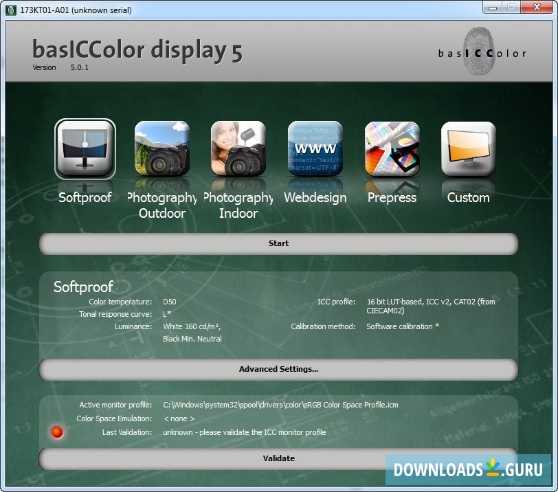 basiccolor display 4.1.22