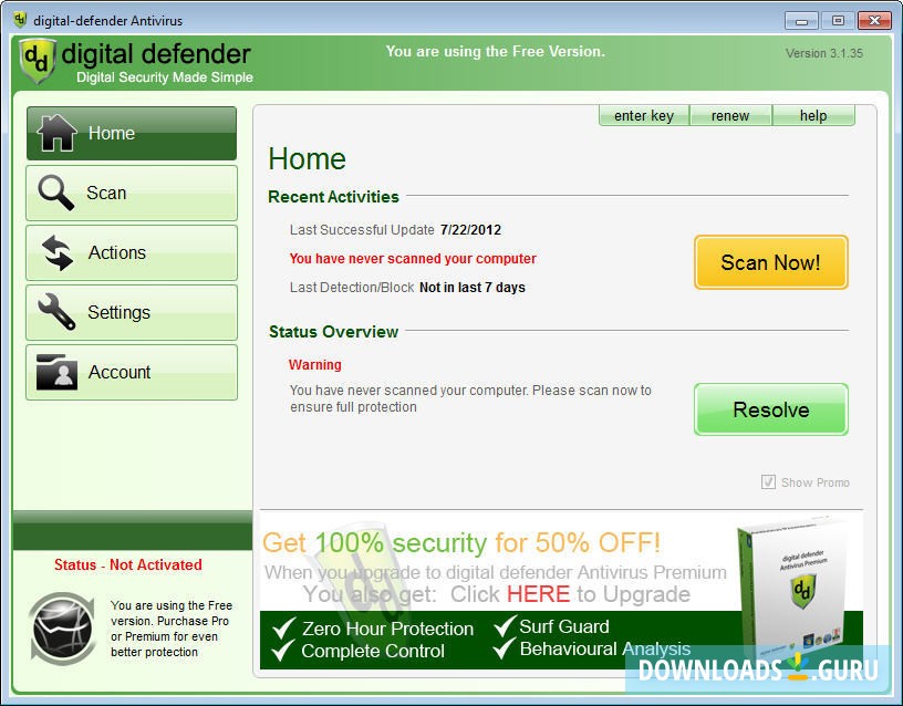 windows defender antivirus free download