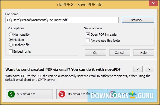 download dopdf printer