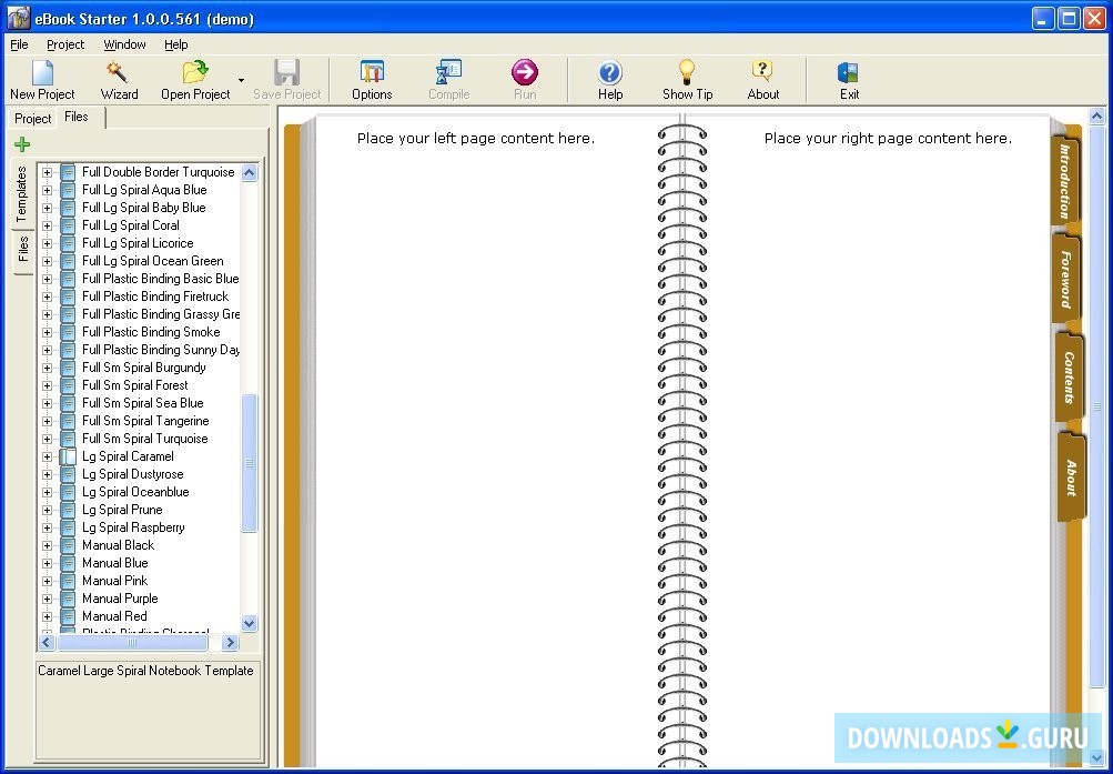 E-Book Design From Template