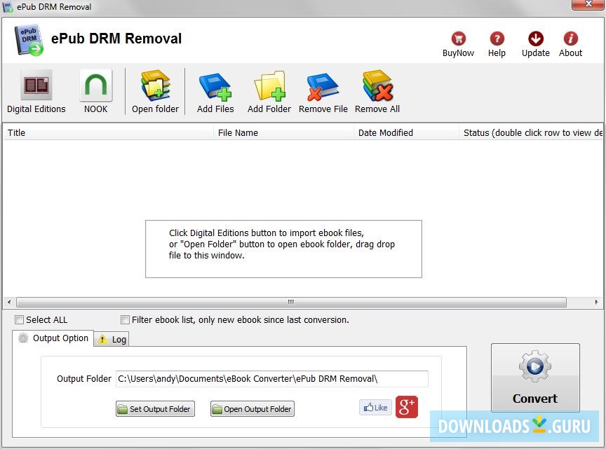 free drm removal for windows 7 epub acsm