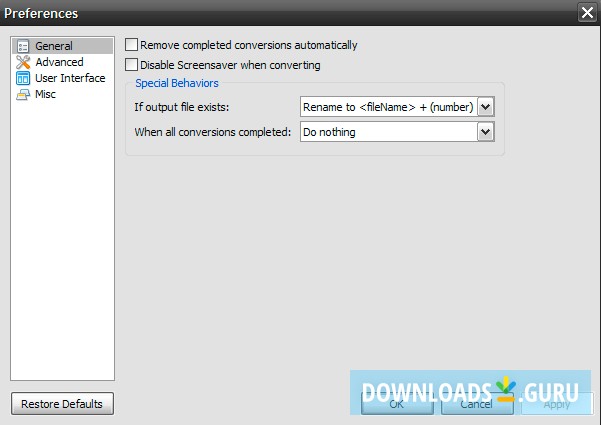eTeSoft Video Converter