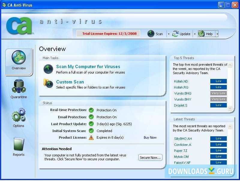 eTrust EZ Antivirus
