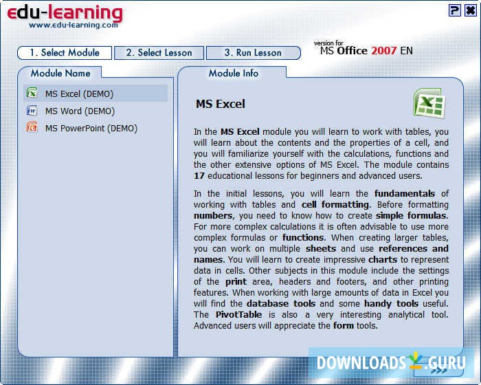 edu-learning pro MS Office 2007