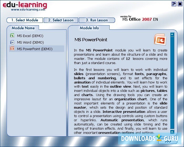 edu-learning pro MS Office 2007