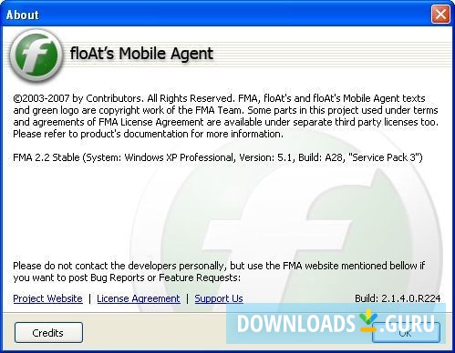 floAt's Mobile Agent