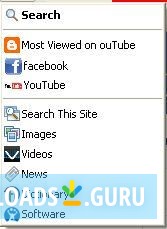 Search field options