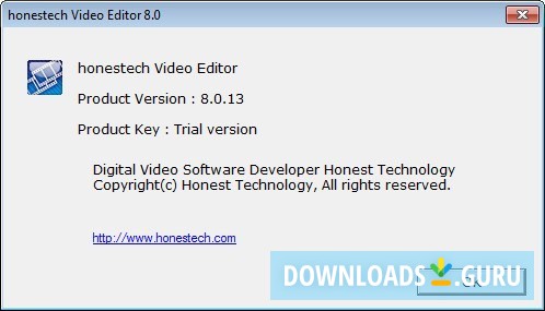 honestech Video Editor