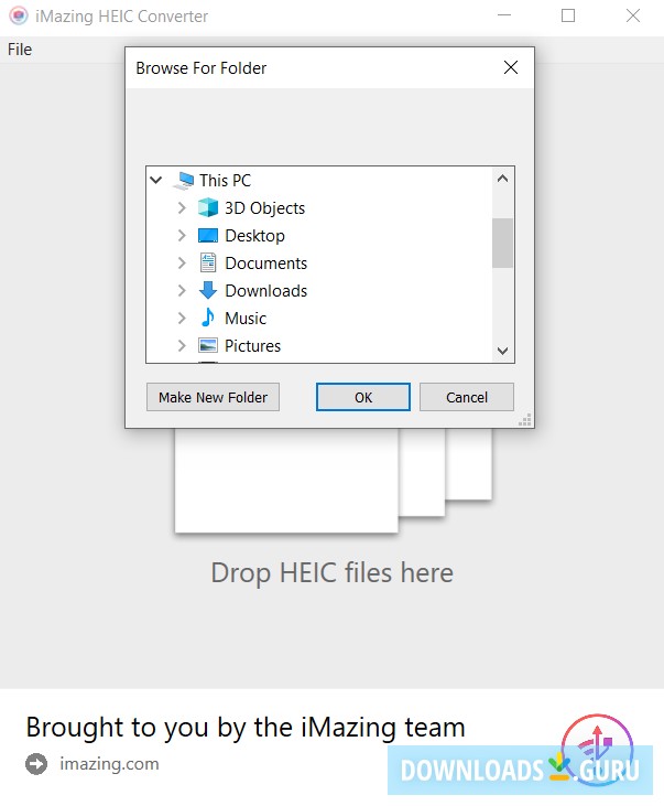 imazing heic converter says pictures are not heic