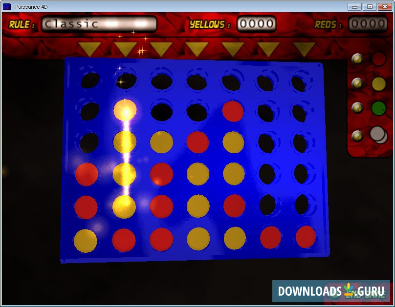 Playing vs the computer in classic mode.