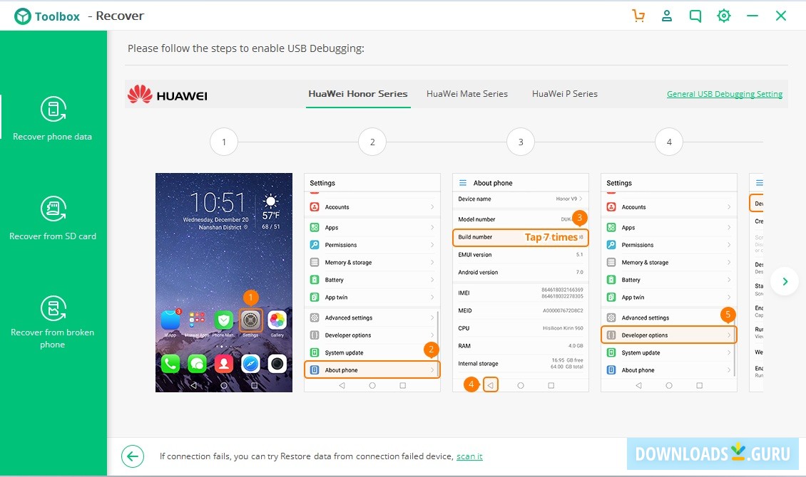 Recover Phone Data