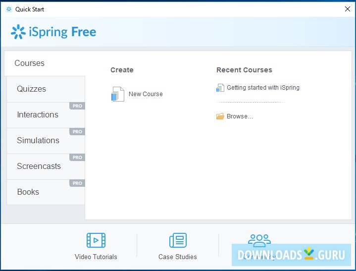 Create new course
