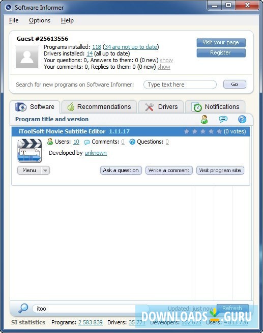 iToolSoft Movie Subtitle Editor
