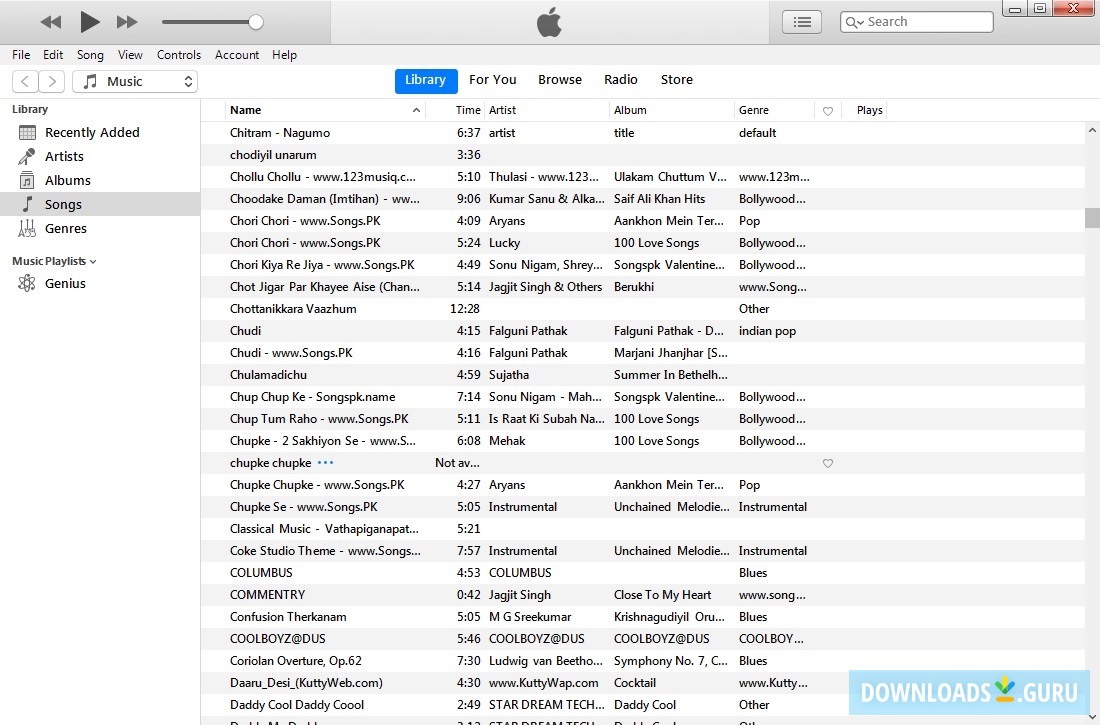 full itunes download for windows 10