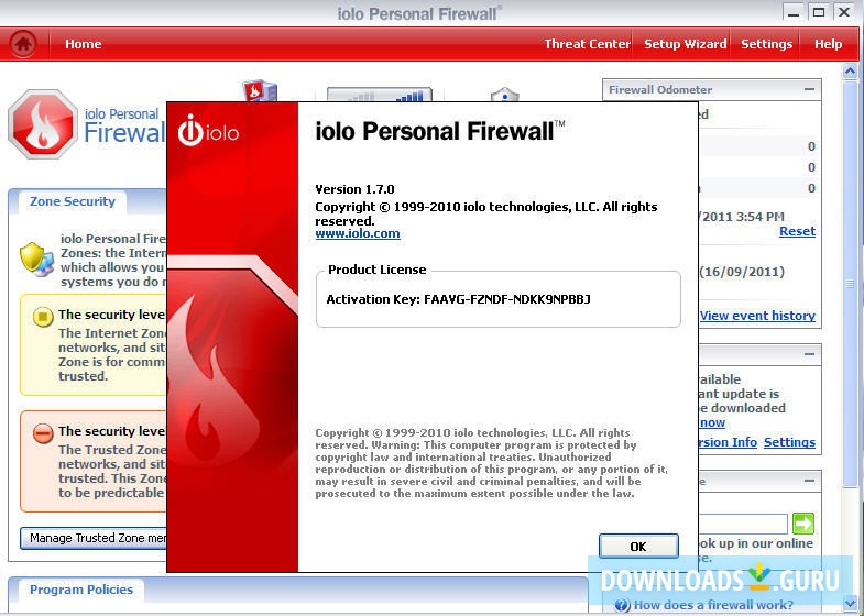 iolo Personal Firewall