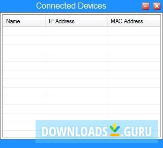 List of Connected Devices