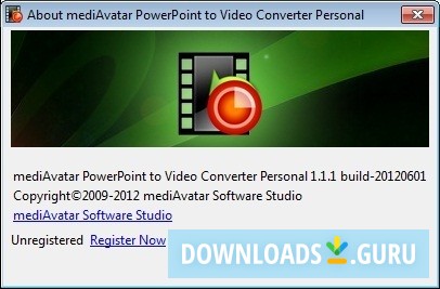 mediAvatar PowerPoint to Video Converter Personal