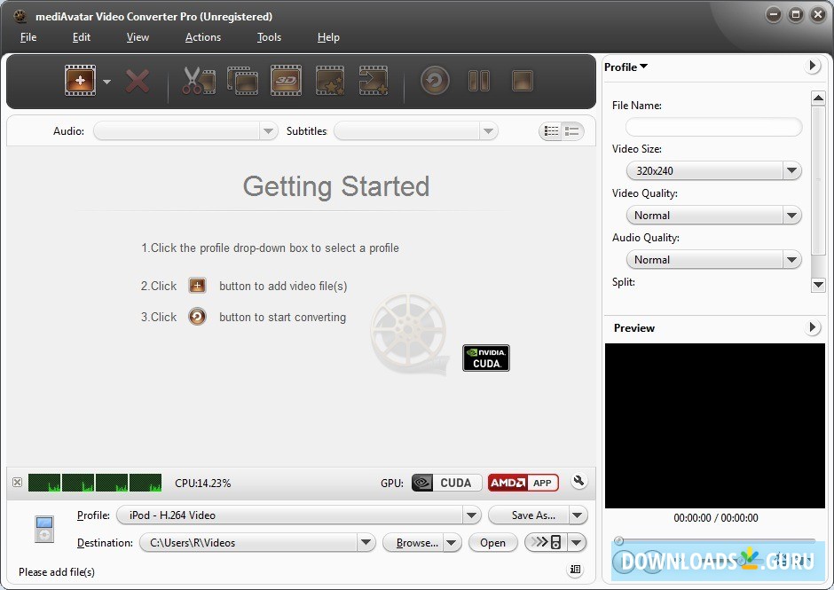 mediAvatar Video Converter Pro