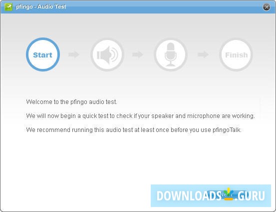 Audio Settings window