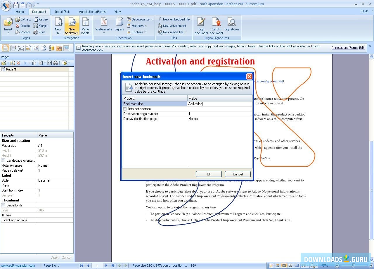 Adding New Bookmarks