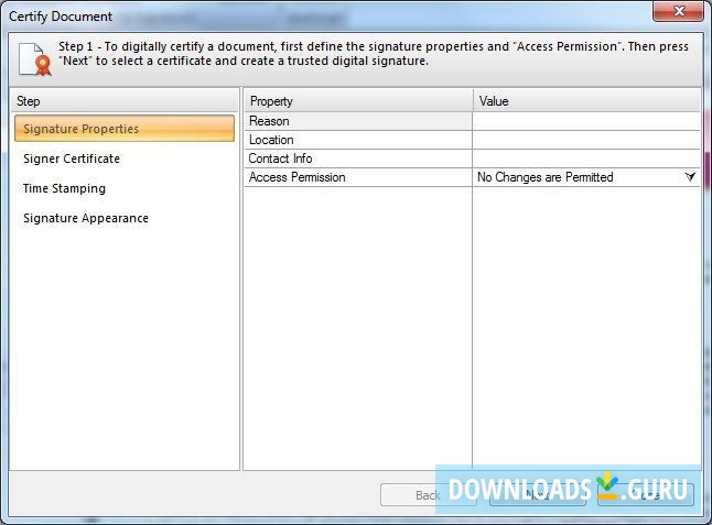 Document Certification