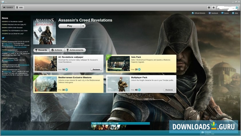 uplay game on pc. download on ps4