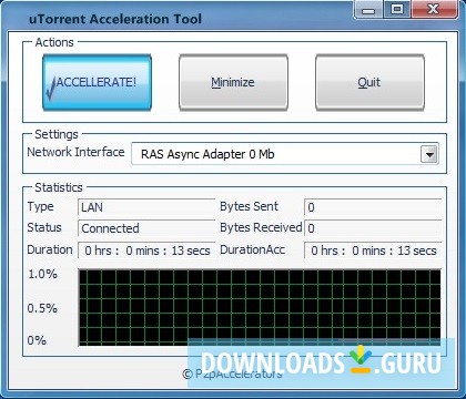 uTorrent Acceleration Tool