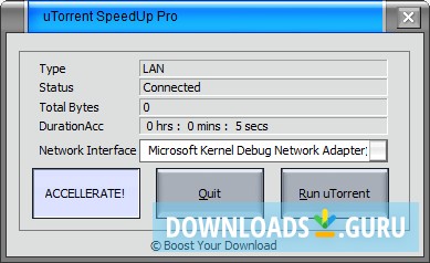 uTorrent SpeedUp Pro