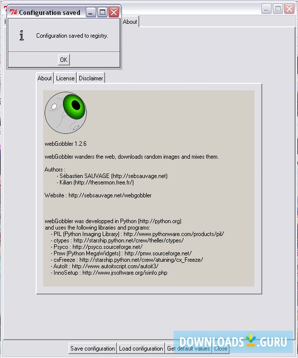 webGobbler for Windows